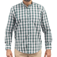 Camisa Verde de Cuadros Manga Larga 2509199