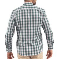 Camisa Verde de Cuadros Manga Larga 2509199