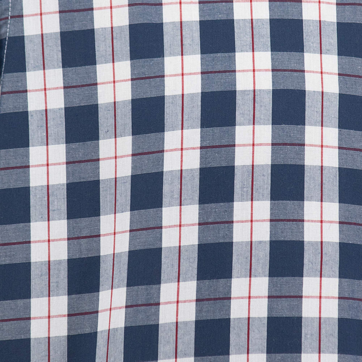 Camisa Azul de Cuadros Manga Larga 2509200