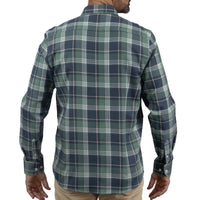 Camisa Franela Cuadros Verde Manga Larga 2510217