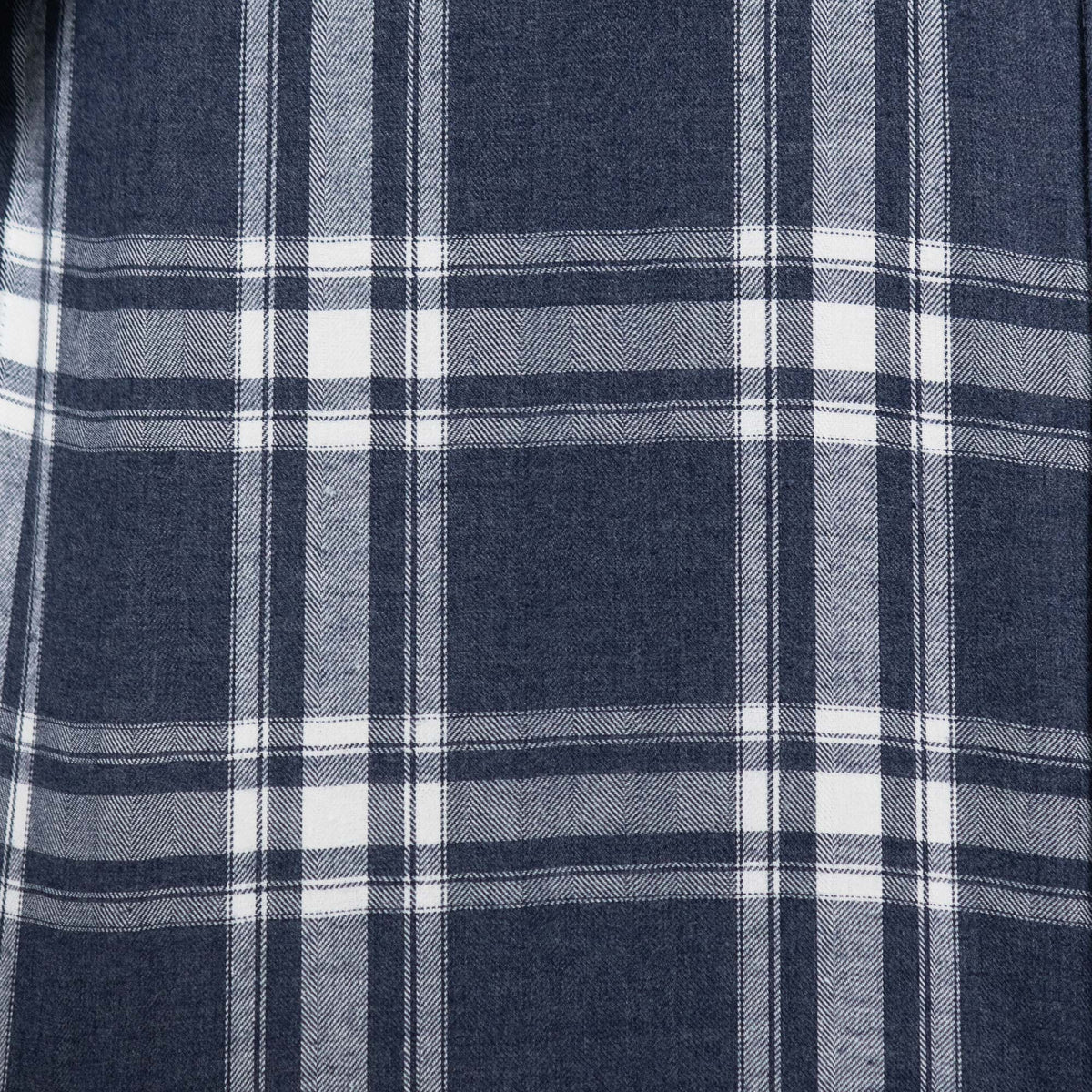 Camisa Franela Cuadros Azul Manga Larga 2510220