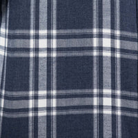Camisa Franela Cuadros Azul Manga Larga 2510220