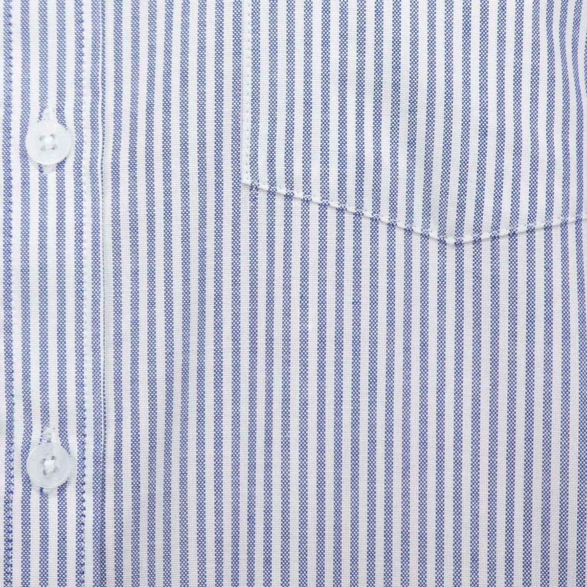 Camisa Rayas Azul con Manga Larga 100% Algodón BASICO12