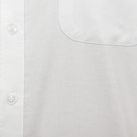 Camisa Blanca Lisa Manga Corta 100% Algodón Talla Extra 2615041