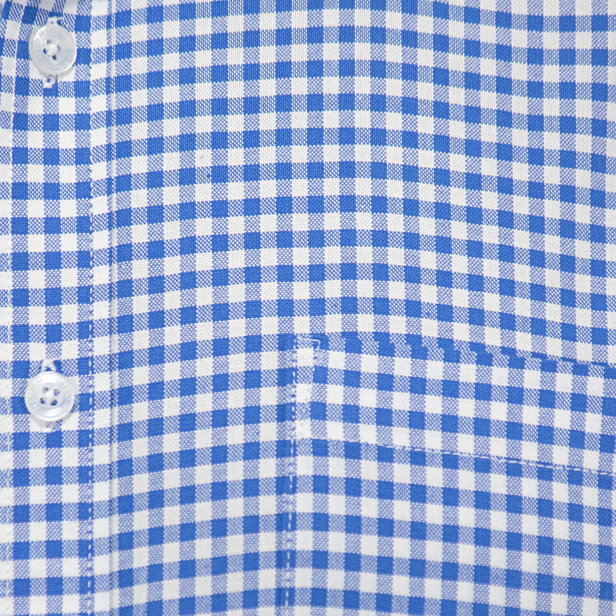 Camisa de Cuadros Azul con Manga Corta 100% Algodón BASICO15