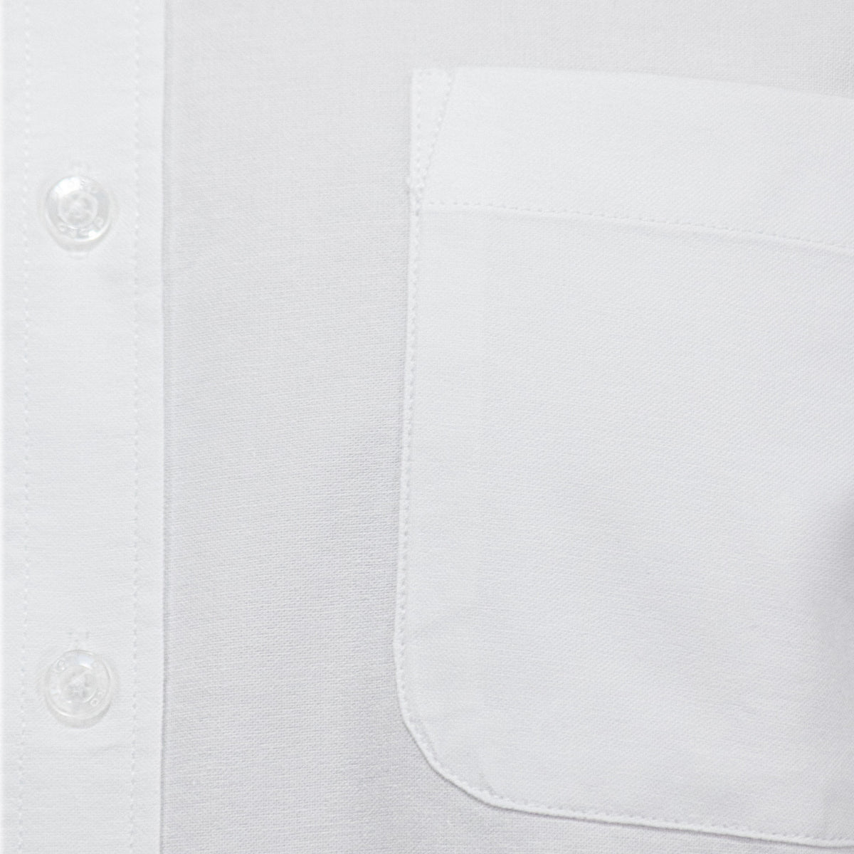 Camisa Lisa Blanca con Manga Larga 100% Algodón BASICO1