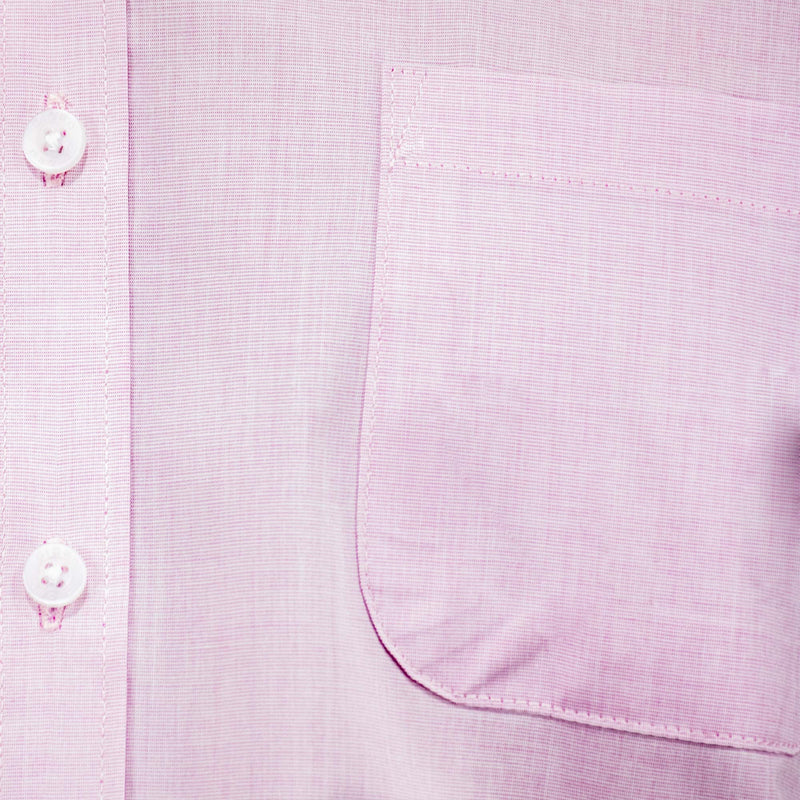 Camisa Lisa Rosa con Manga Larga 100% Algodón 2505067