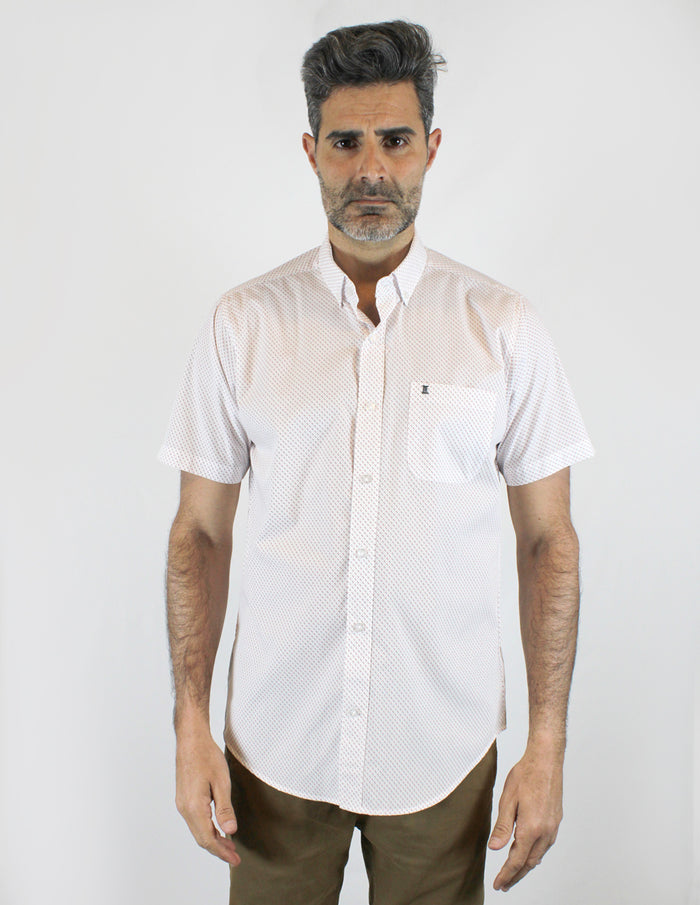 CAMISA MANGA CORTA BLANCA ESTAMPADA REF 1907176 - dioromx