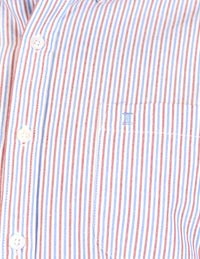 CAMISA MANGA LARGA MULTICOLOR RAYAS 100% ALGODÓN