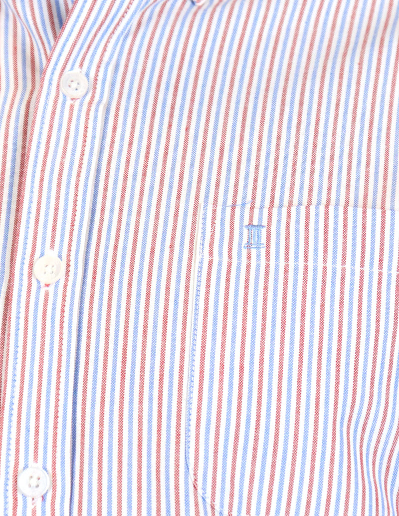 CAMISA MANGA LARGA MULTICOLOR RAYAS 100% ALGODÓN